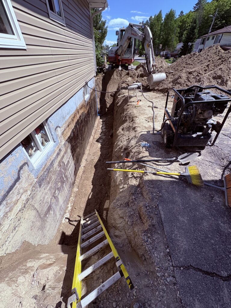 Ibex Excavation and foundation waterproofing